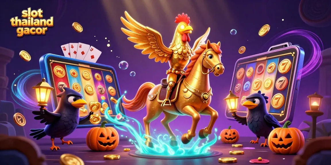Experience exciting gameplay at slot thailand gacor with vibrant visuals and thrilling features in a casino setting.