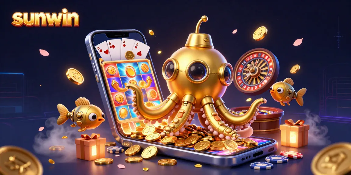 Engage with sunwin’s vibrant gaming world featuring golden kraken and slot action!