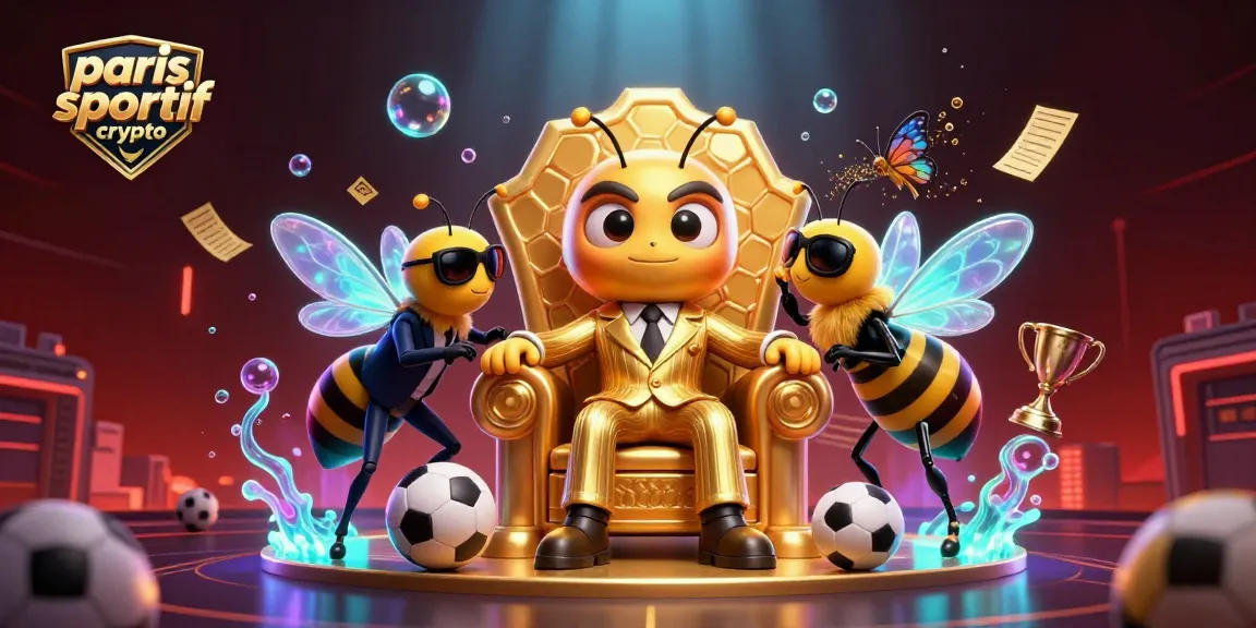 Pariez sur le futur du paris sportif crypto avec des illustrations captivantes de personnages animés en action.
